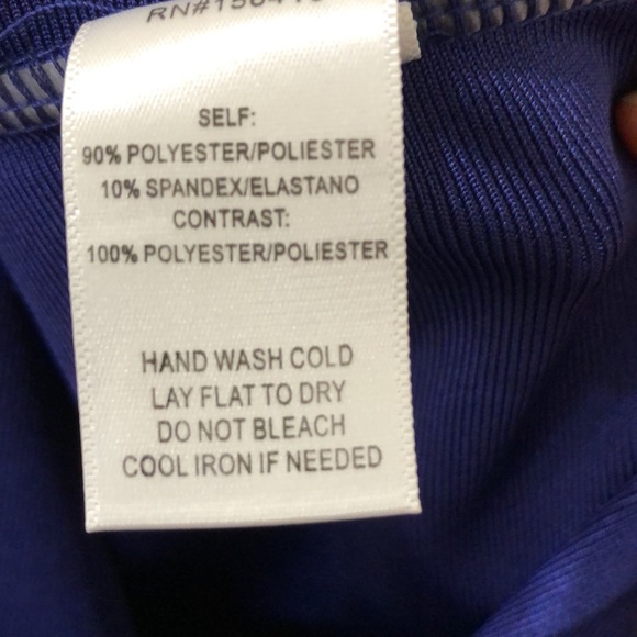 SOLD Fashion Nova Blue Mesh Floral Lace Plunge Low Cut Bodycon Dress Size XL - Picture 9 of 9